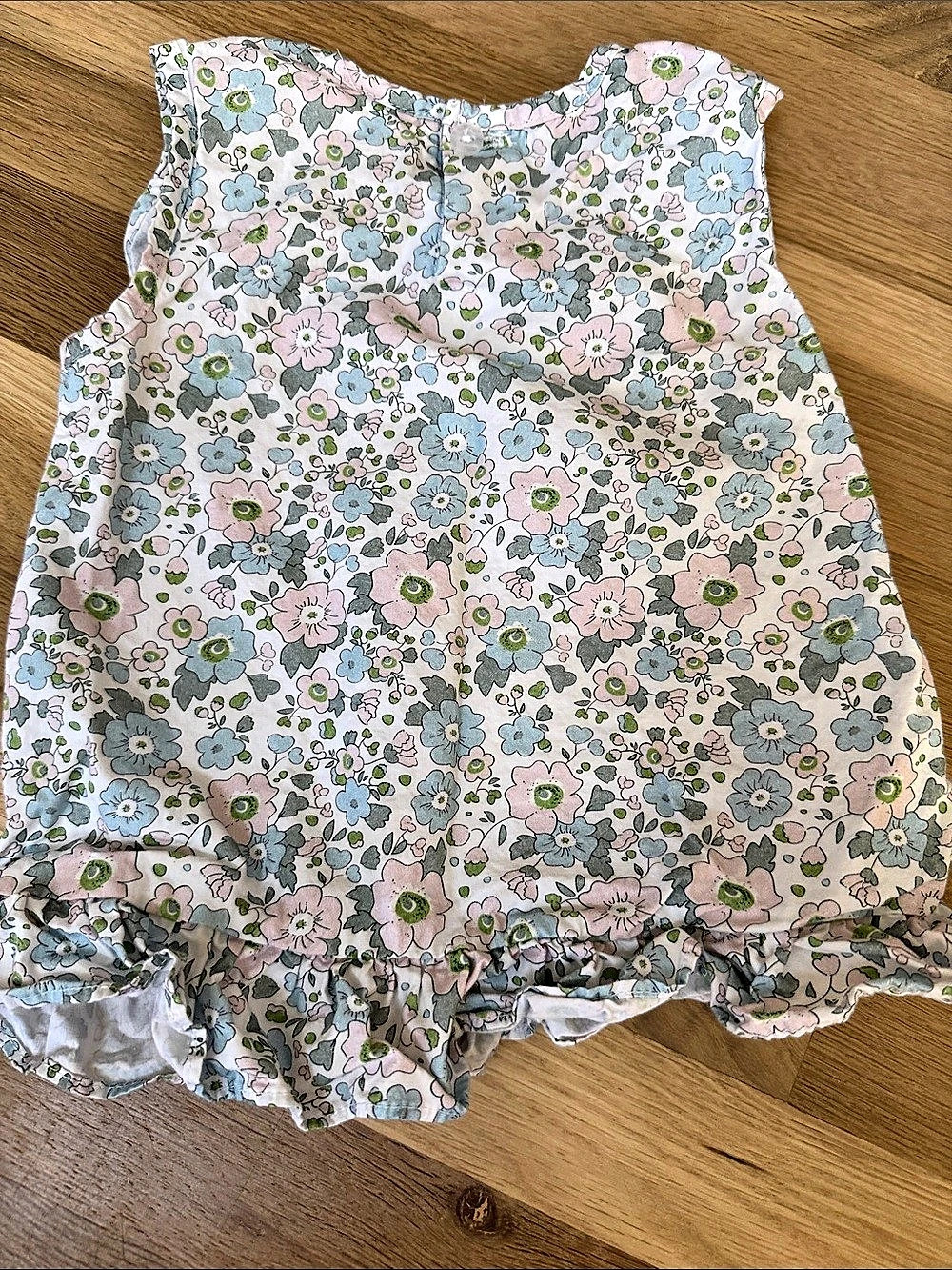 StitchyFish Floral Ruffle Matching Set Size 2T Like New - Picture 2 of 8
